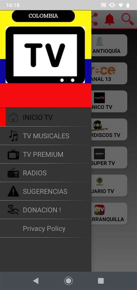 app de television colombiana